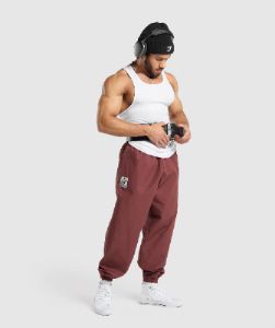 Gymshark Ripstop Joggers - Burgundy Brown sold by Gymshark