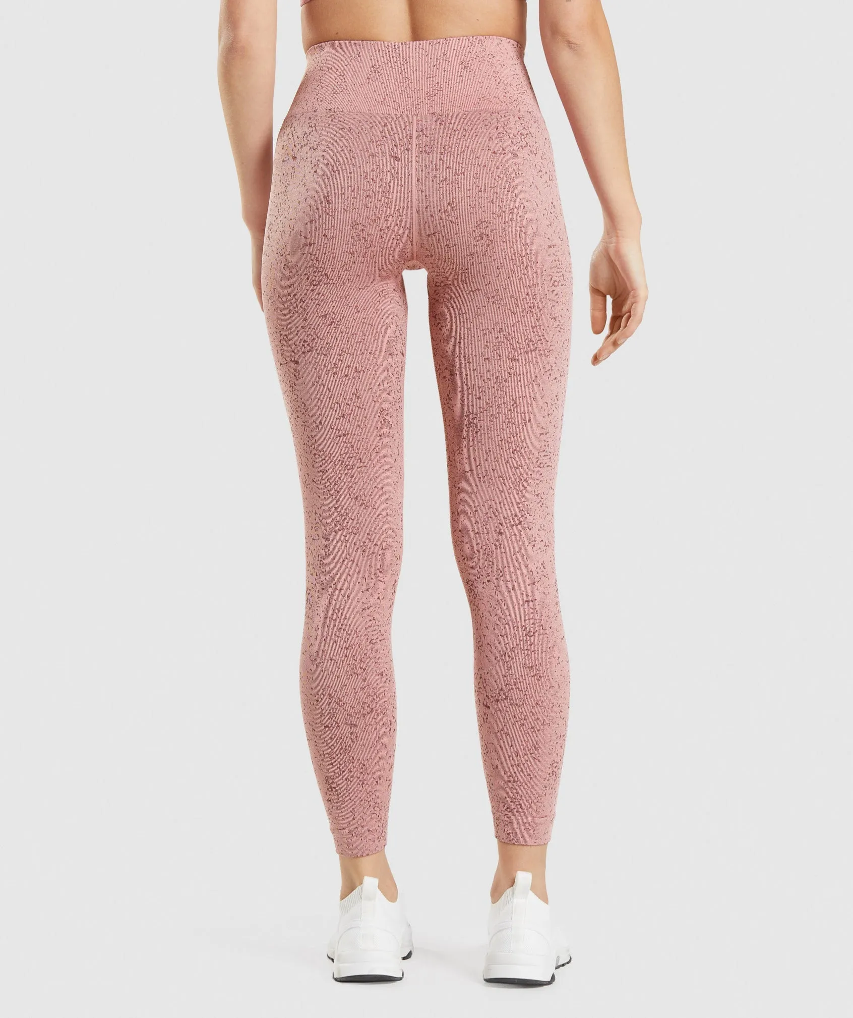 Gymshark Adapt Fleck Seamless Leggings - Mineral | Paige Pink sold by Gymshark product image thumbnail 2