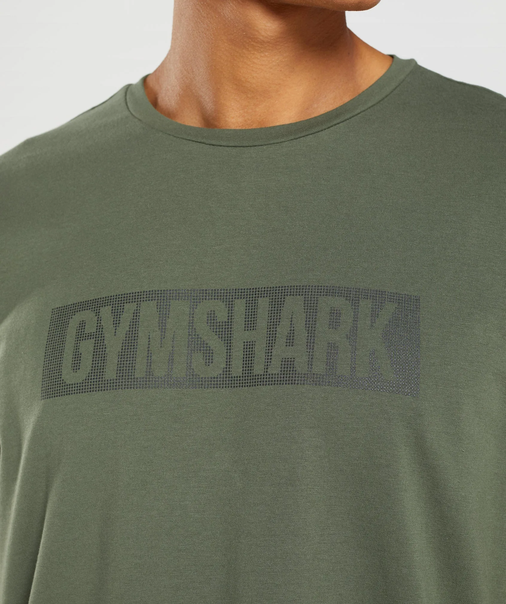 Gymshark Block T-Shirt - Core Olive sold by Gymshark product image thumbnail 3