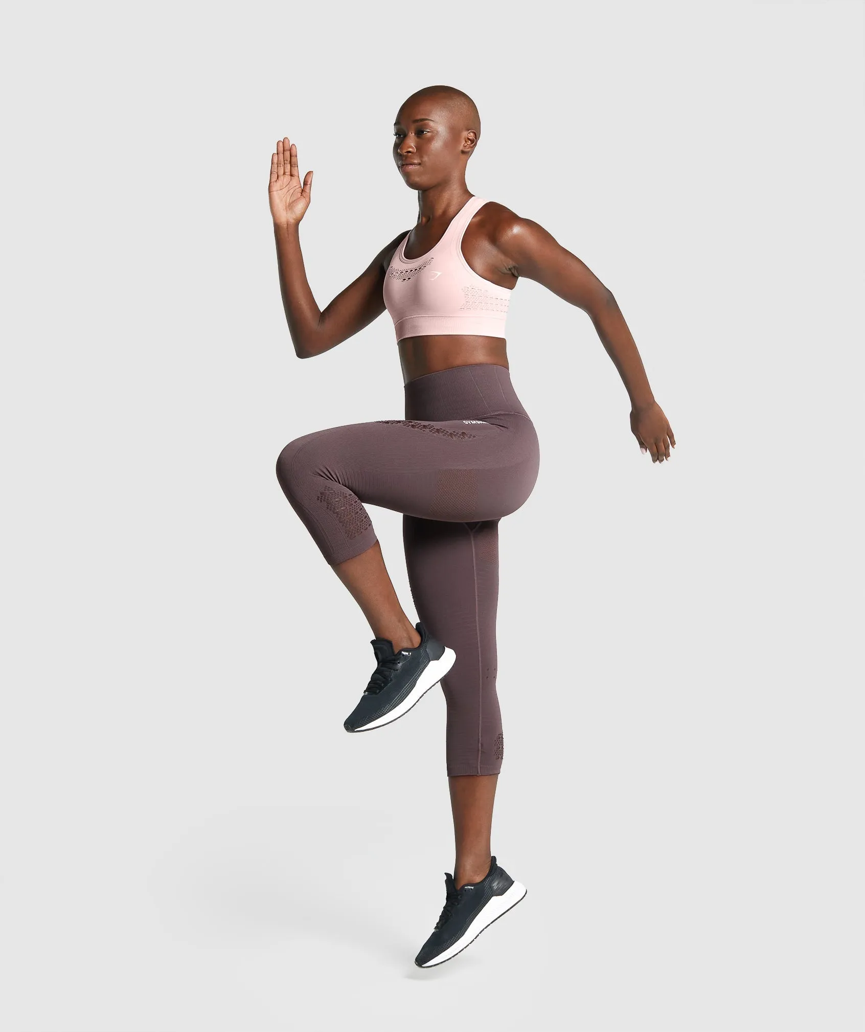 Gymshark Energy Seamless Sports Bra - Light Pink sold by Gymshark product image thumbnail 4