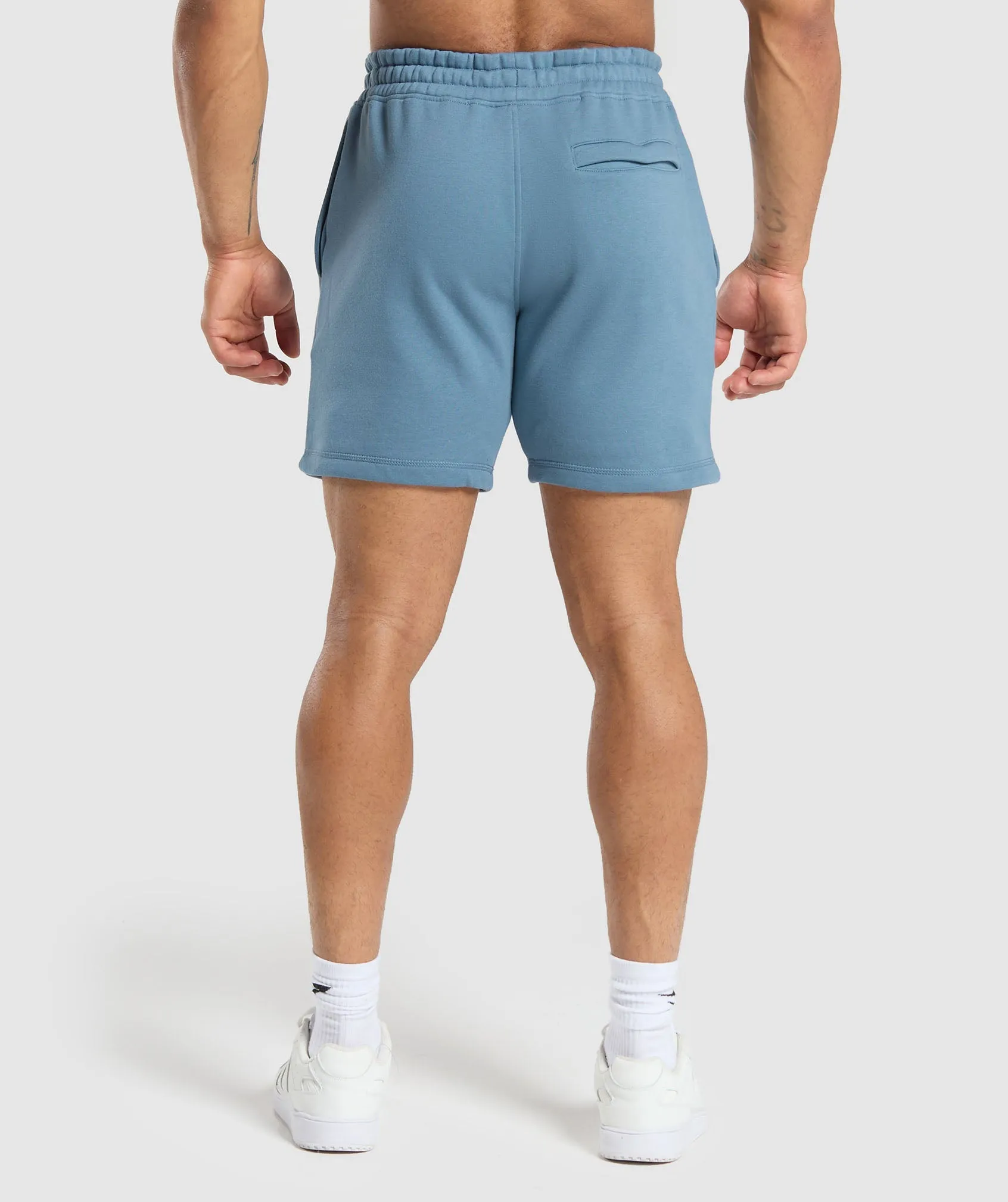Gymshark Heavy Duty Apparel 7" Shorts - Faded Blue sold by Gymshark product image thumbnail 2