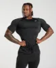 Gymshark Element Baselayer T-Shirt - Black sold by Gymshark
