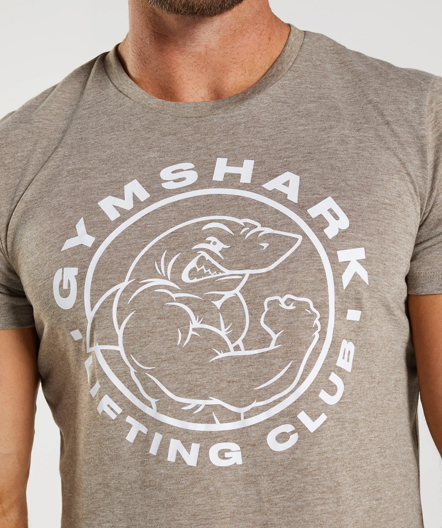 Gymshark Legacy T-Shirt - Limestone Marl sold by Gymshark product image thumbnail 3