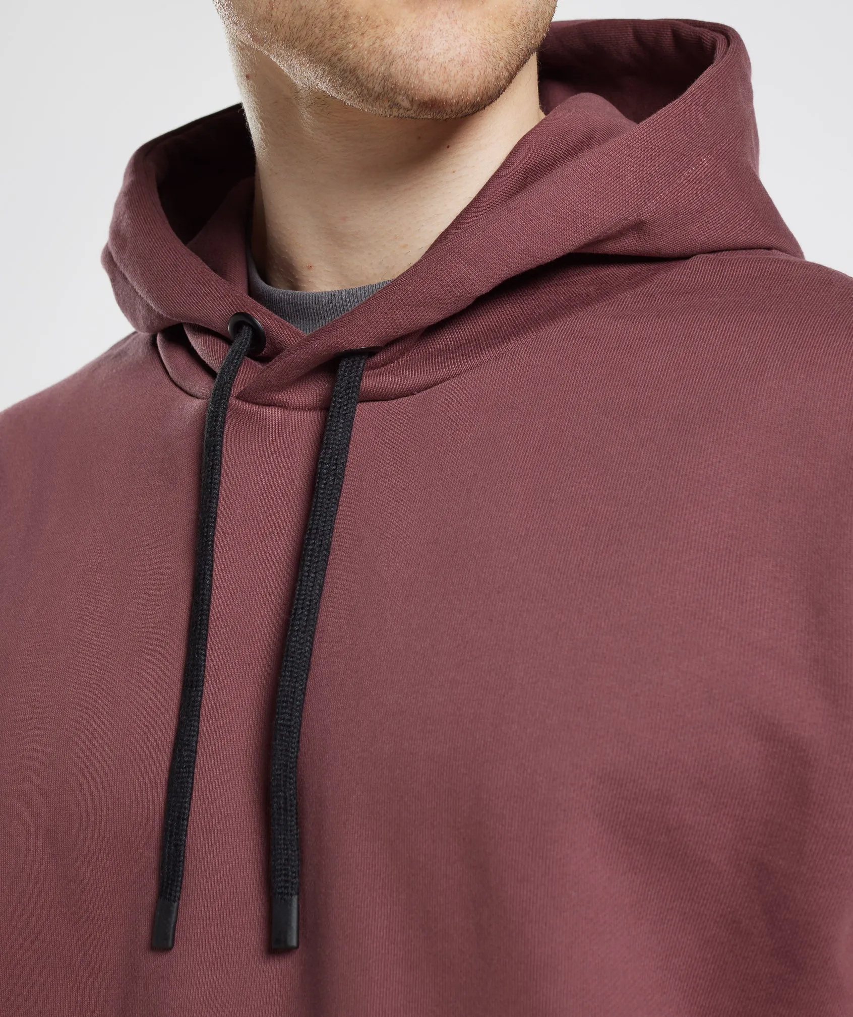 GS x David Laid Hoodie - Magenta Brown sold by Gymshark product image thumbnail 5