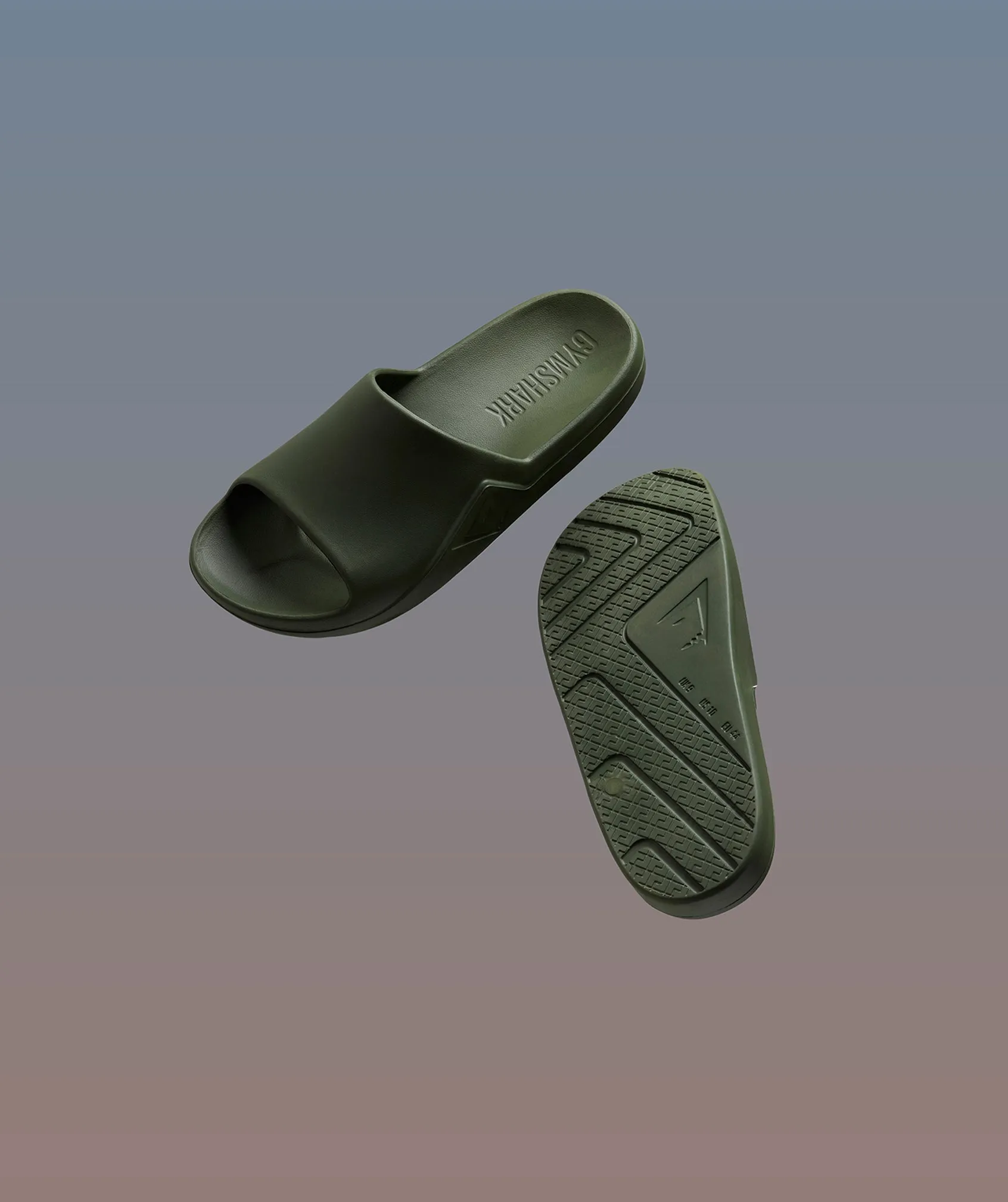 Gymshark Rest Day Slides - Core Olive sold by Gymshark product image thumbnail 4