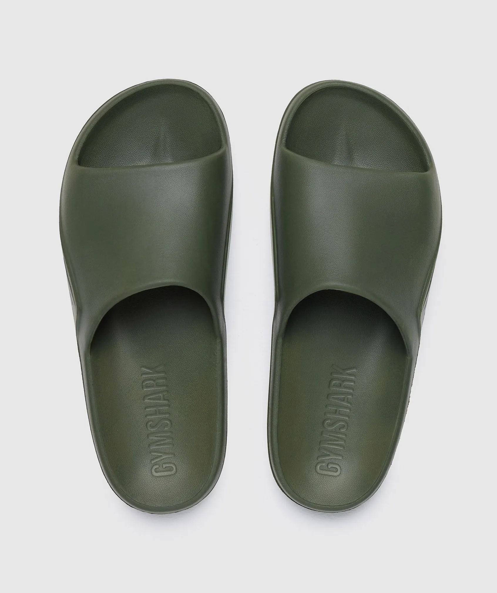 Gymshark Rest Day Slides - Core Olive sold by Gymshark product image thumbnail 2