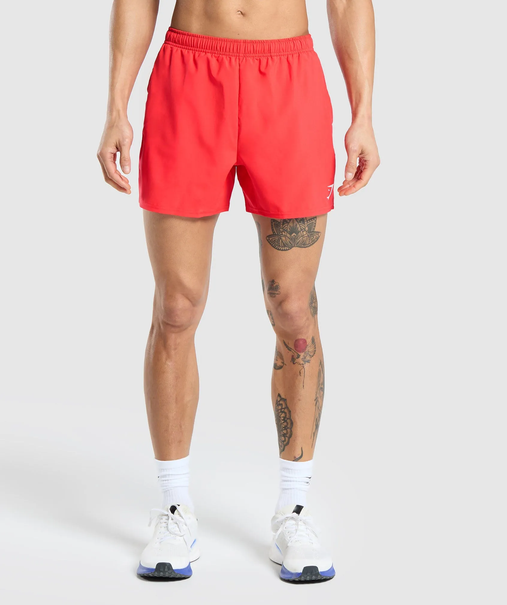Gymshark Arrival 5" Shorts - Pow Red sold by Gymshark