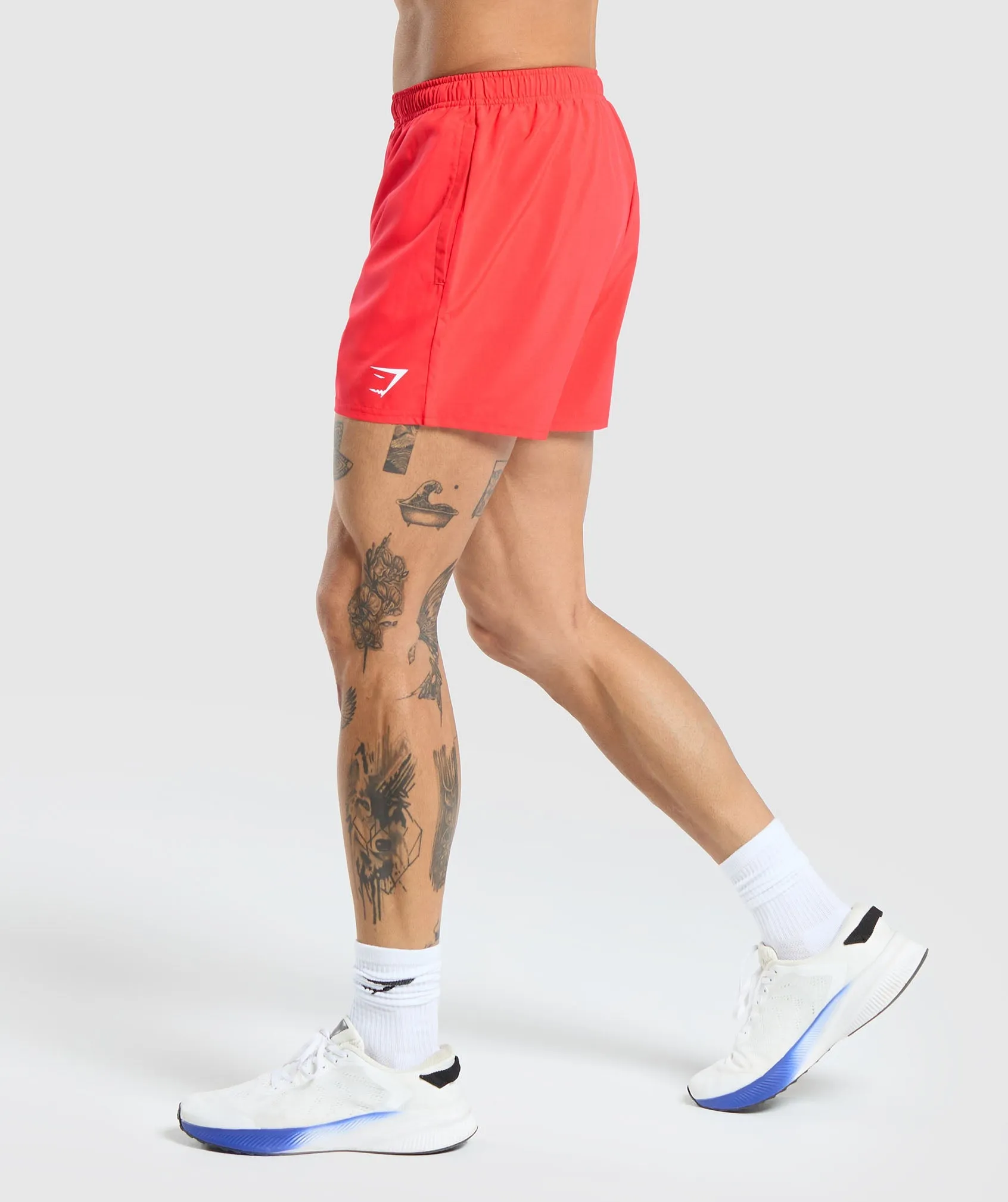 Gymshark Arrival 5" Shorts - Pow Red sold by Gymshark product image thumbnail 3