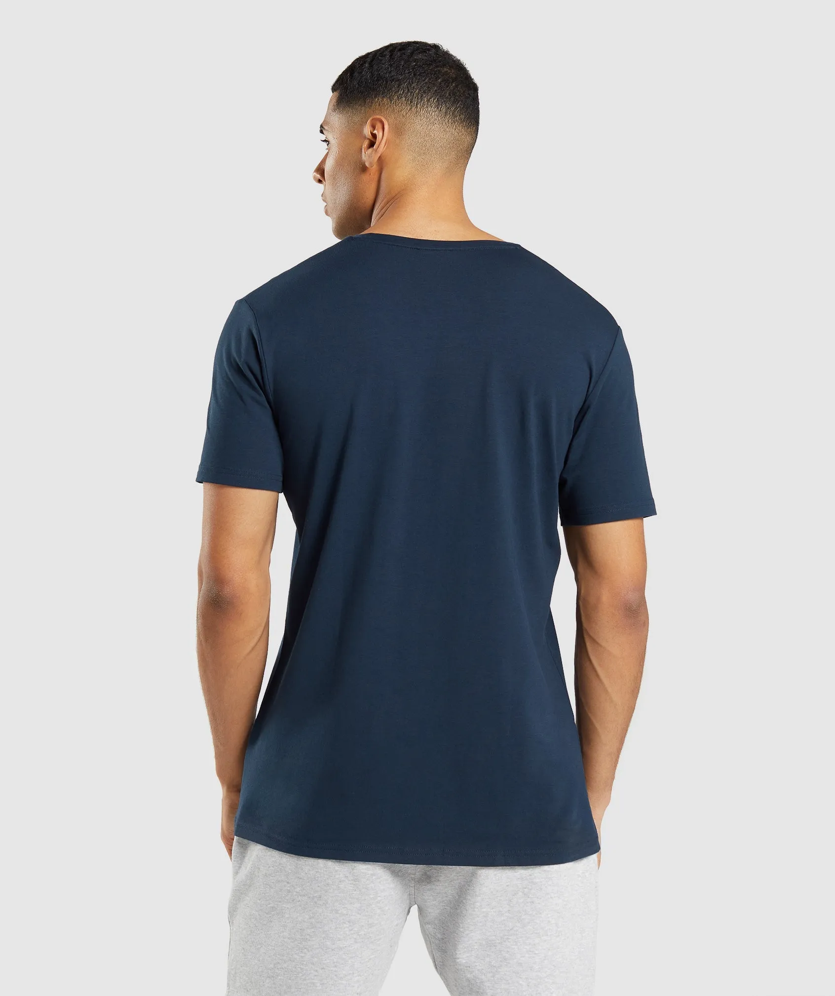 Gymshark Essential T-Shirt - Navy sold by Gymshark product image thumbnail 2