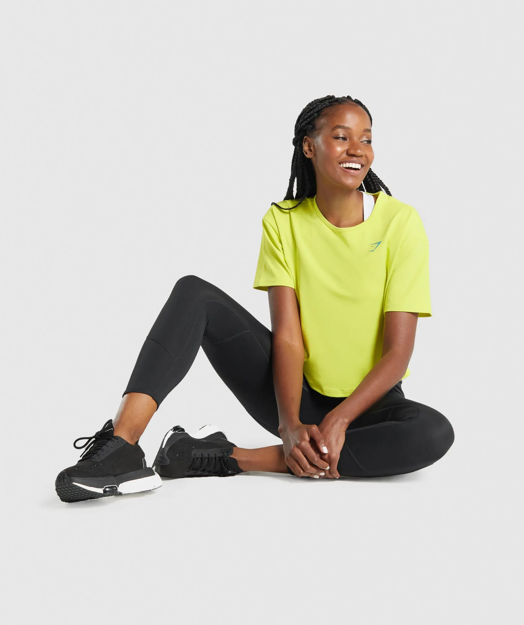 Gymshark Pulse T-Shirt - Yellow sold by Gymshark product image thumbnail 4