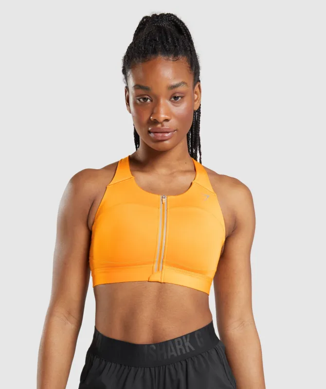 Gymshark Speed Sports Bra - Horizon Orange sold by Gymshark