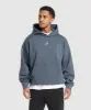 Gymshark Built in the UK Hoodie - Titanium Blue sold by Gymshark