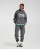 Gymshark Collegiate Oversized Hoodie - Silhouette Grey sold by Gymshark