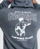 Gymshark Built in the UK Hoodie - Titanium Blue sold by Gymshark