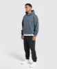 Gymshark Built in the UK Hoodie - Titanium Blue sold by Gymshark