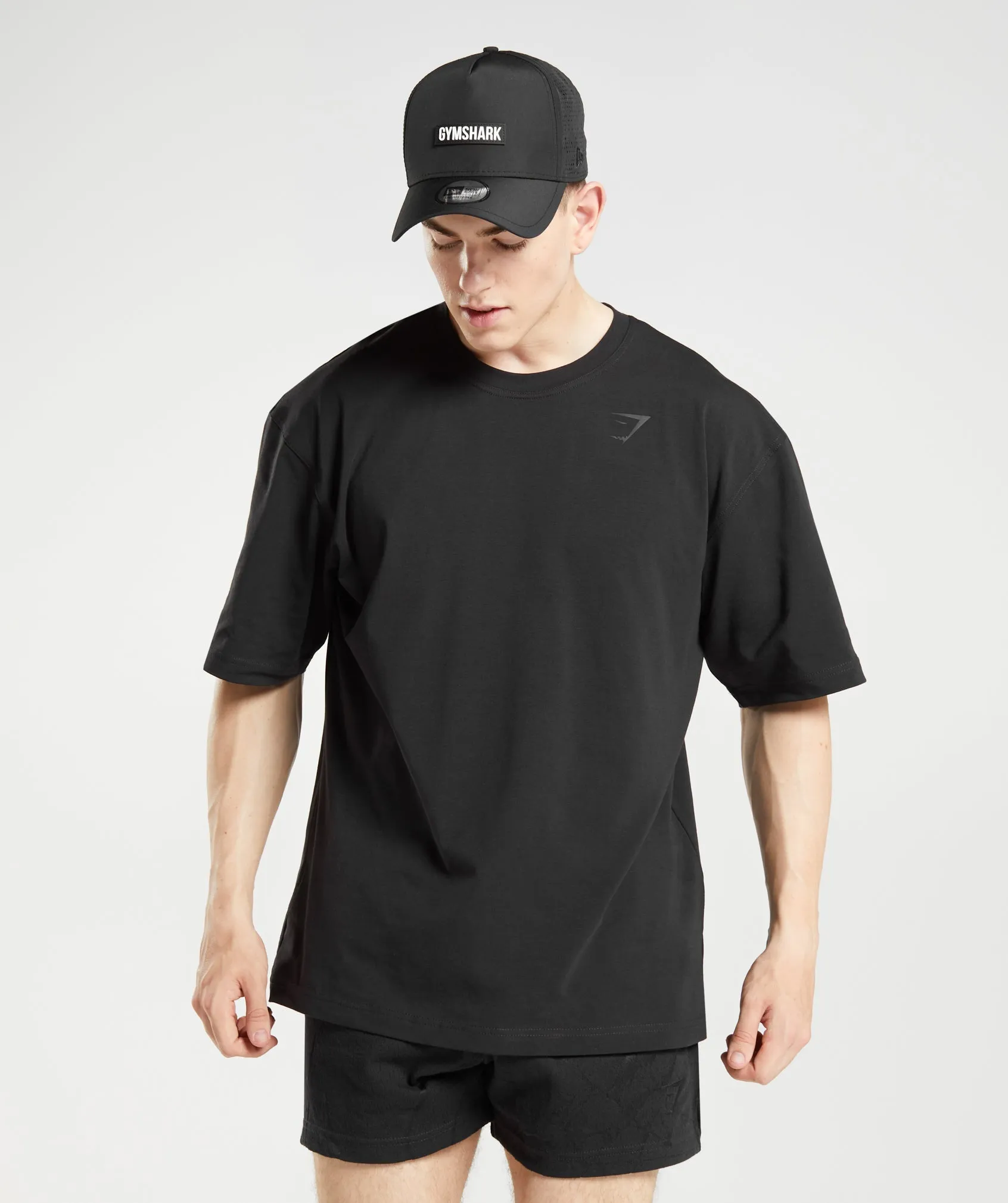 Gymshark Power T-Shirt - Black sold by Gymshark product image thumbnail 4