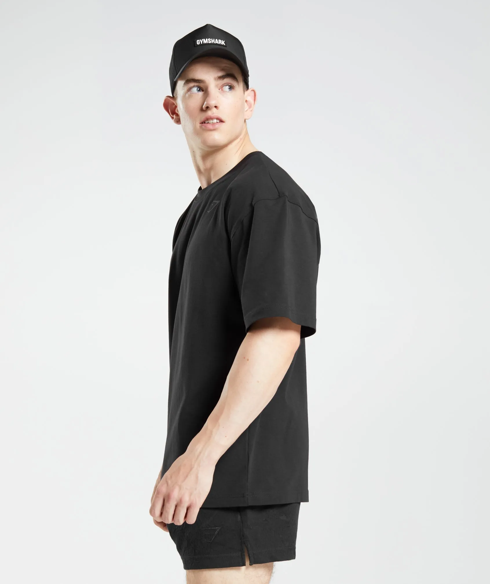 Gymshark Power T-Shirt - Black sold by Gymshark product image thumbnail 5
