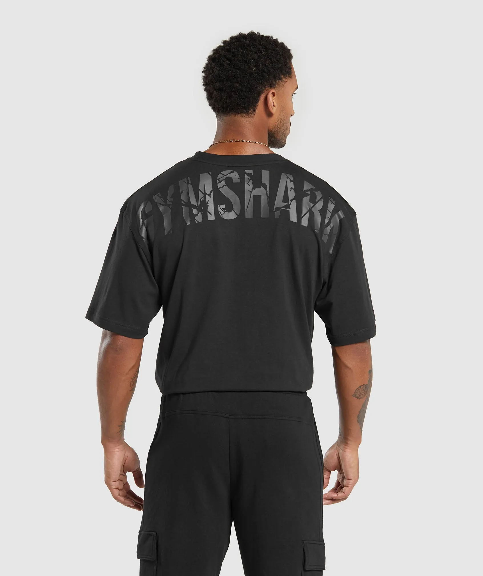 Gymshark Power T-Shirt - Black sold by Gymshark product image thumbnail 2