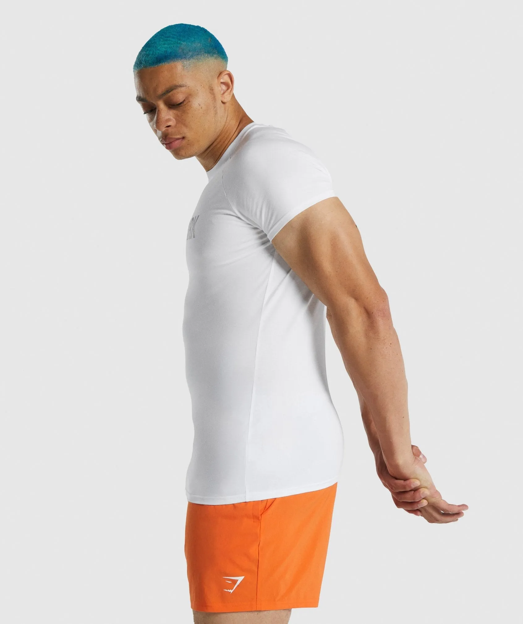 Gymshark Apollo T-Shirt - White sold by Gymshark product image thumbnail 3