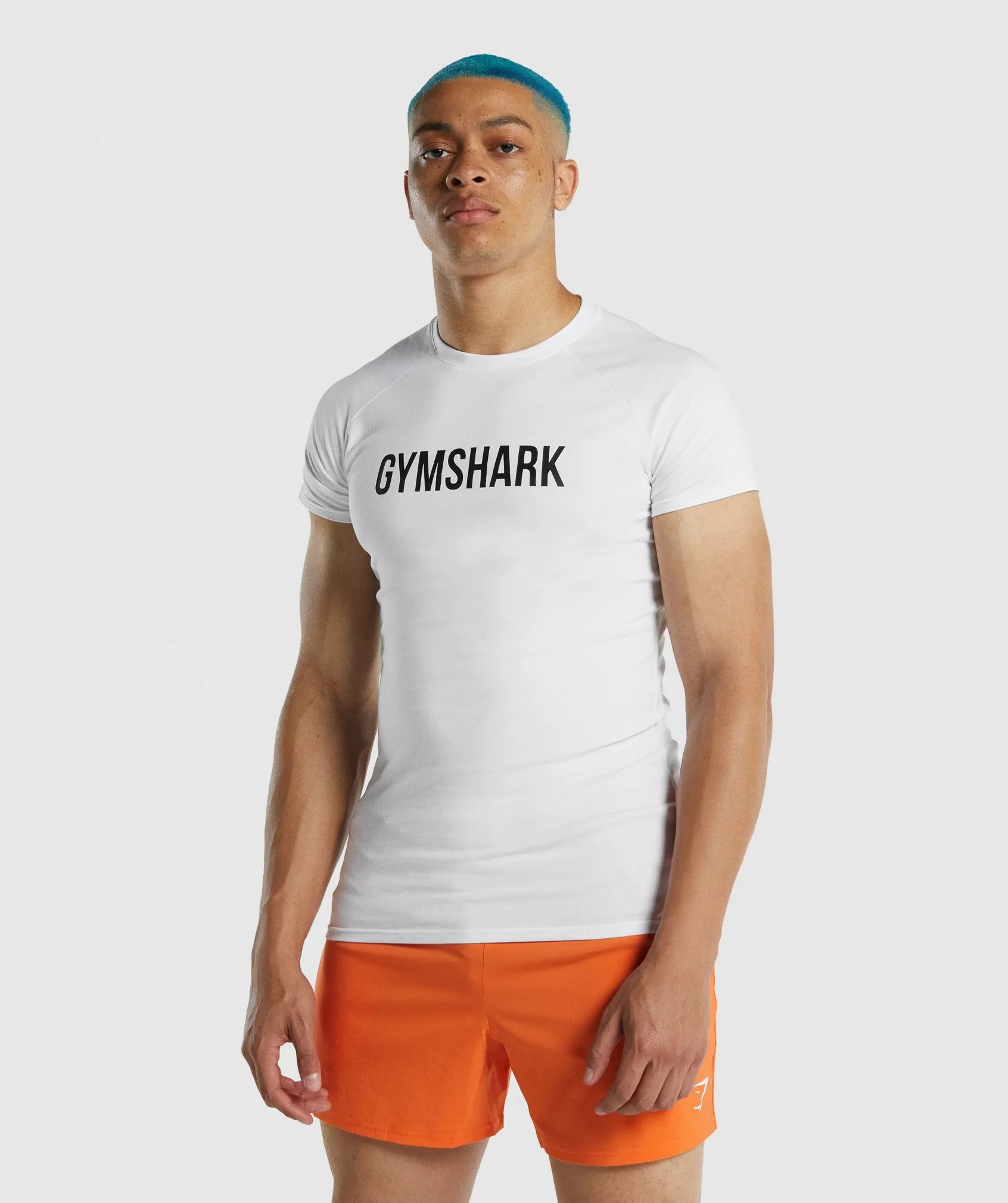 Gymshark Apollo T-Shirt - White sold by Gymshark