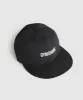 Gymshark Flat Peak Cap - Black sold by Gymshark