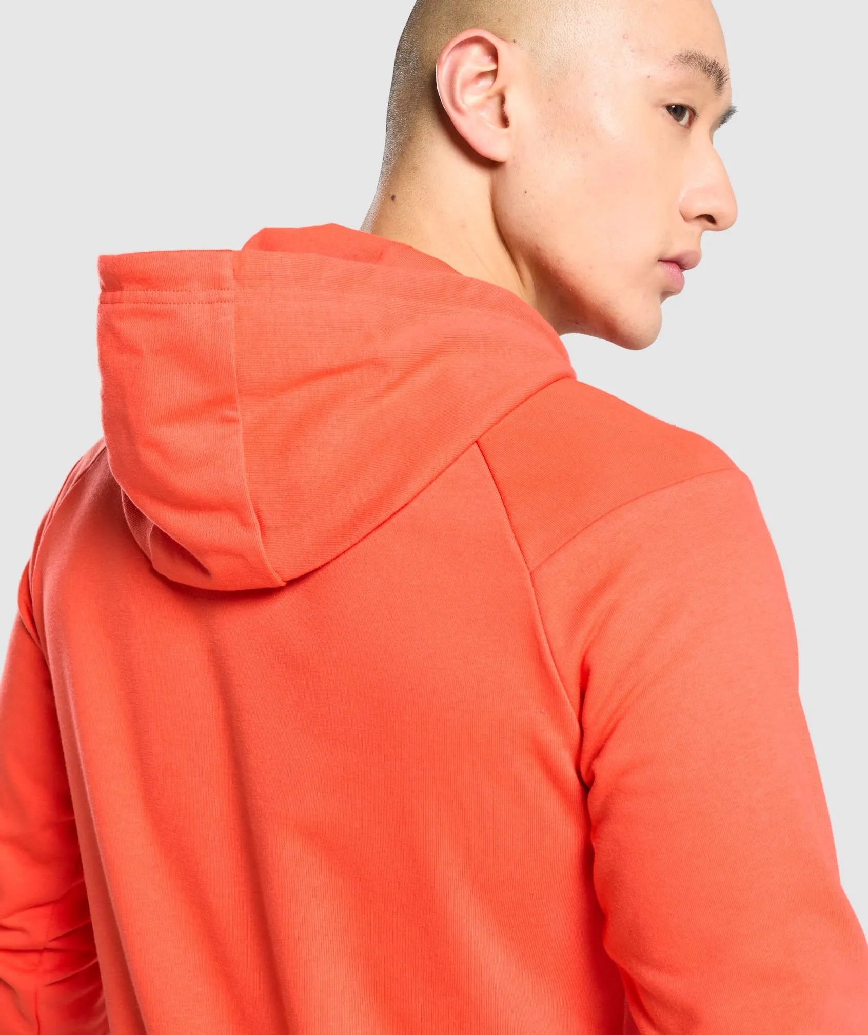 Gymshark Bold Hoodie - Orange/Camo sold by Gymshark product image thumbnail 5
