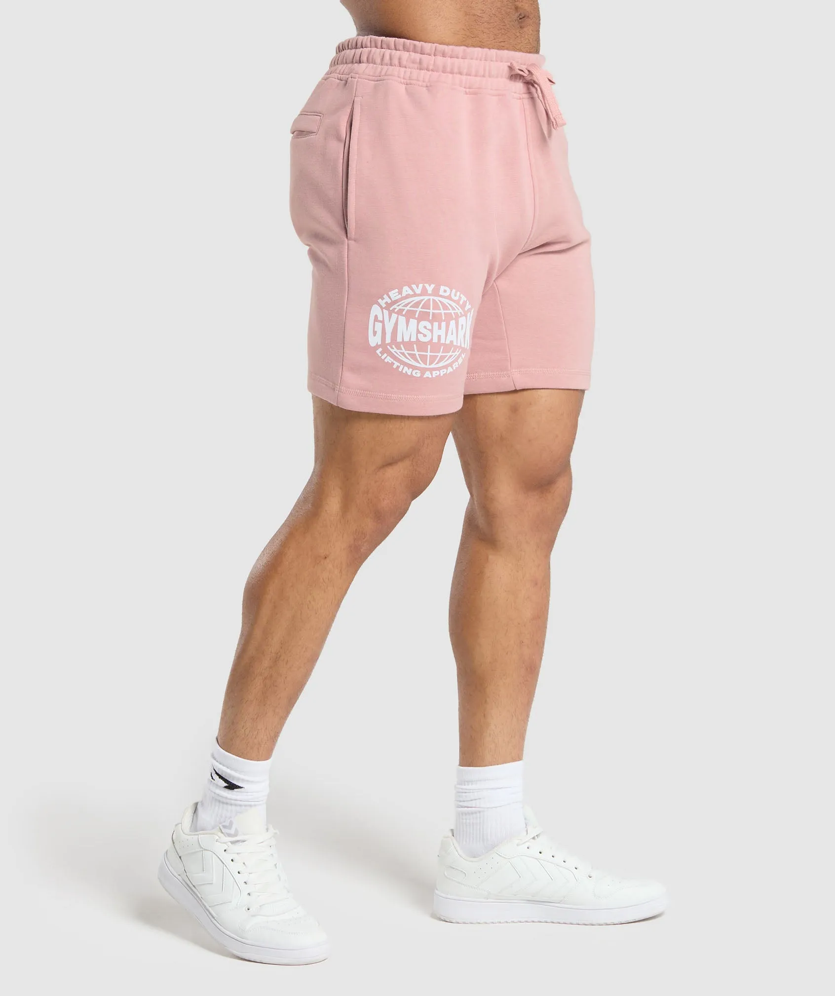 Gymshark Heavy Duty Apparel 7" Shorts - Light Pink sold by Gymshark product image thumbnail 3