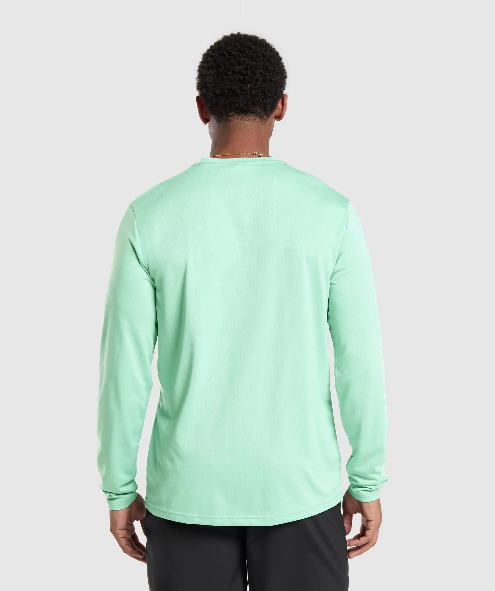 Gymshark Conditioning Goods Long Sleeve T-Shirt - Lido Green sold by Gymshark product image thumbnail 2