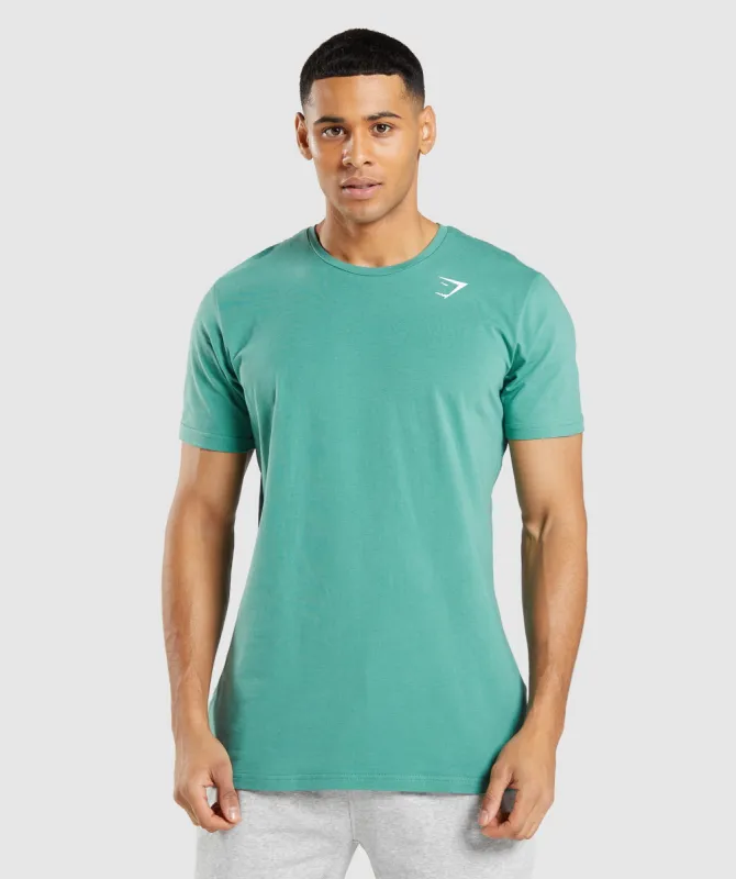 Gymshark Essential T-Shirt - Alpine Green sold by Gymshark