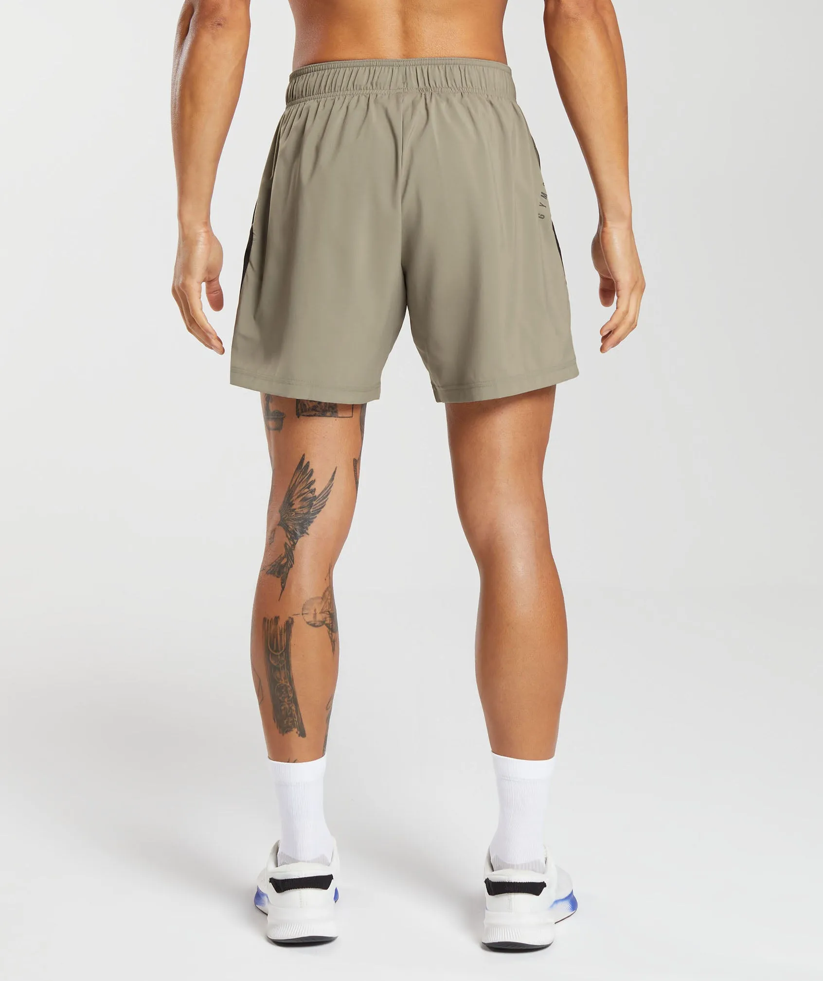 Gymshark Sport 7" Short - Linen Brown/Black sold by Gymshark product image thumbnail 2