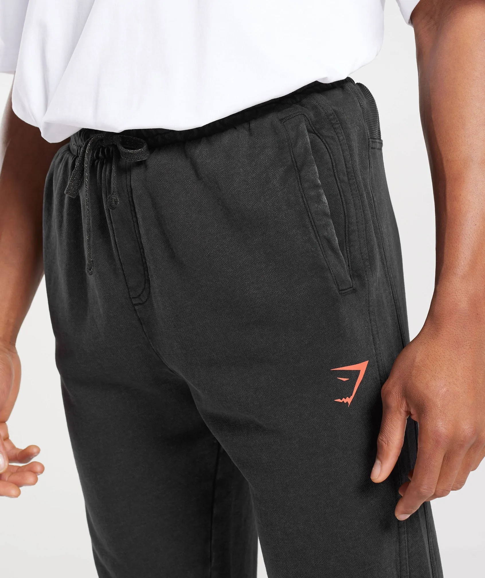 Gymshark Collegiate Joggers - Black/Acid Wash sold by Gymshark product image thumbnail 5