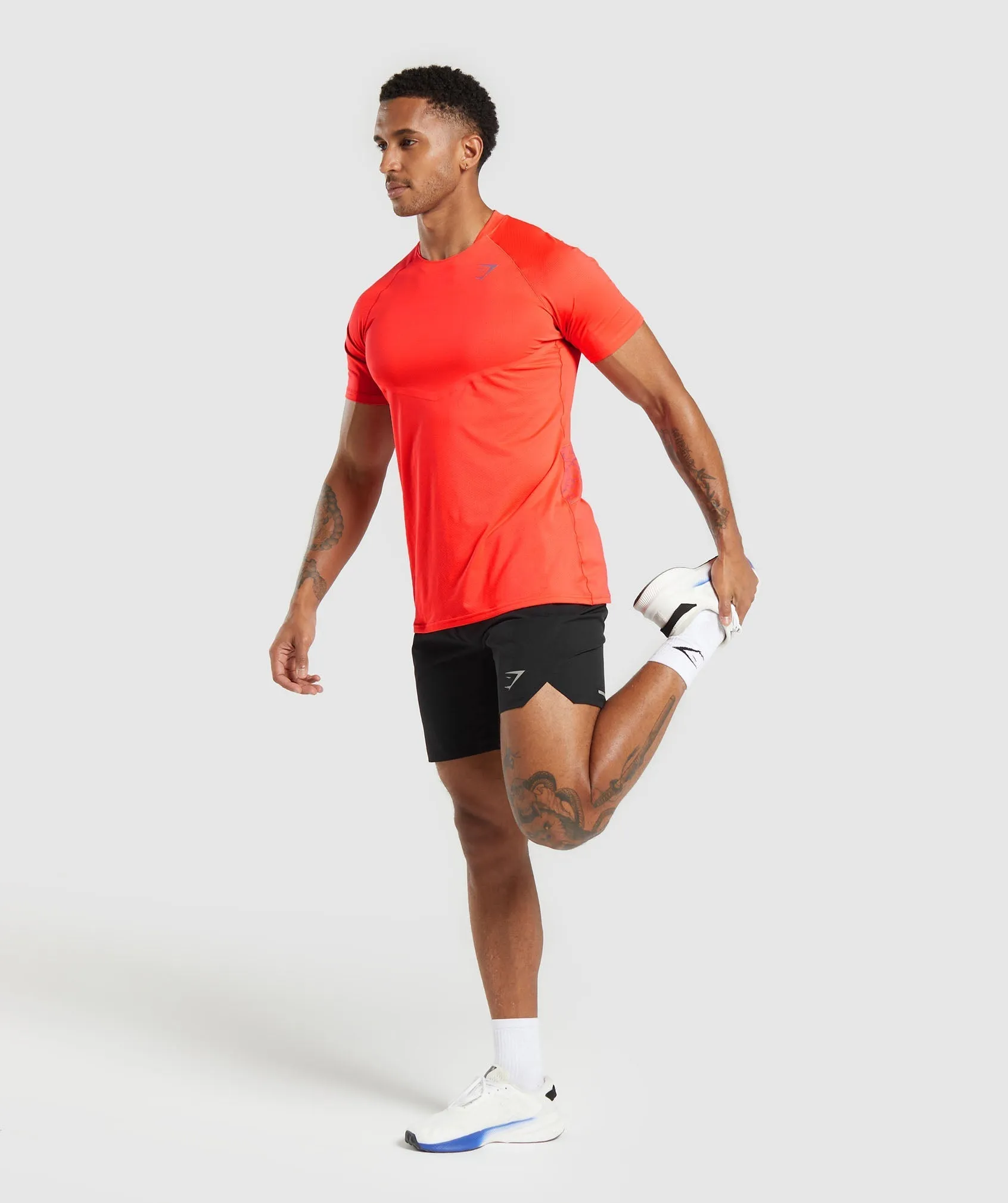 Gymshark Speed T-Shirt - Wannabe Orange sold by Gymshark product image thumbnail 4