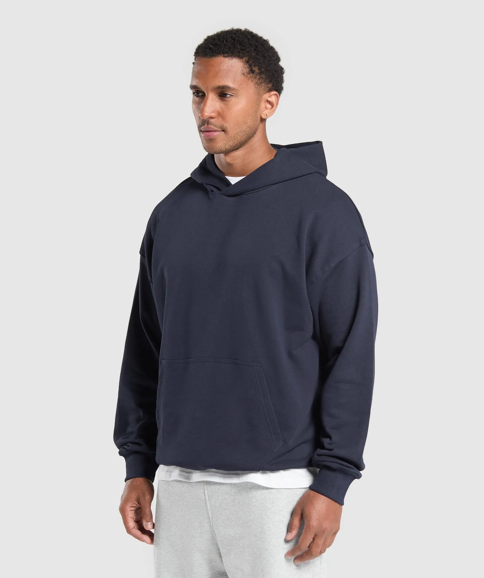 Gymshark Rest Day Essentials Hoodie - Heavy Blue sold by Gymshark product image thumbnail 2