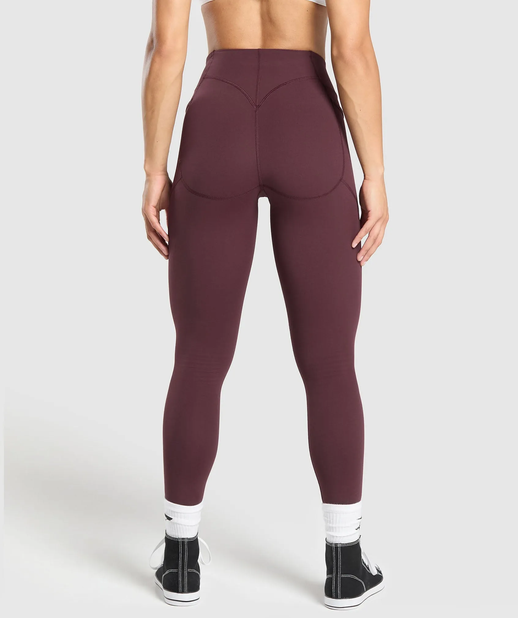 Gymshark Lifting Pocket Leggings - Depth Purple sold by Gymshark product image thumbnail 2