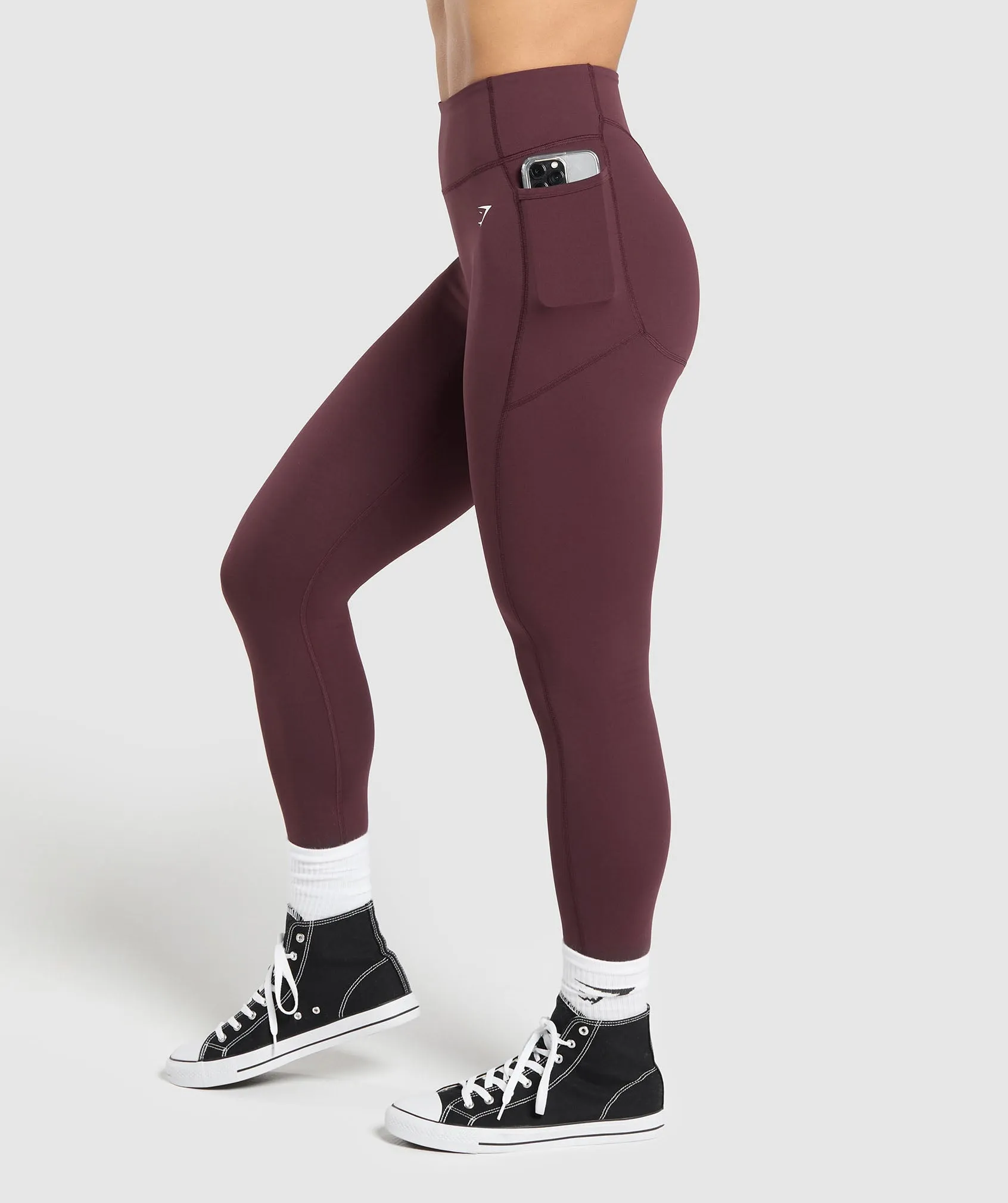 Gymshark Lifting Pocket Leggings - Depth Purple sold by Gymshark product image thumbnail 3