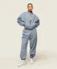 Gymshark everywear Retro Track Jacket - Denim Grey/Heavy Blue sold by Gymshark