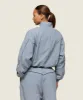 Gymshark everywear Retro Track Jacket - Denim Grey/Heavy Blue sold by Gymshark