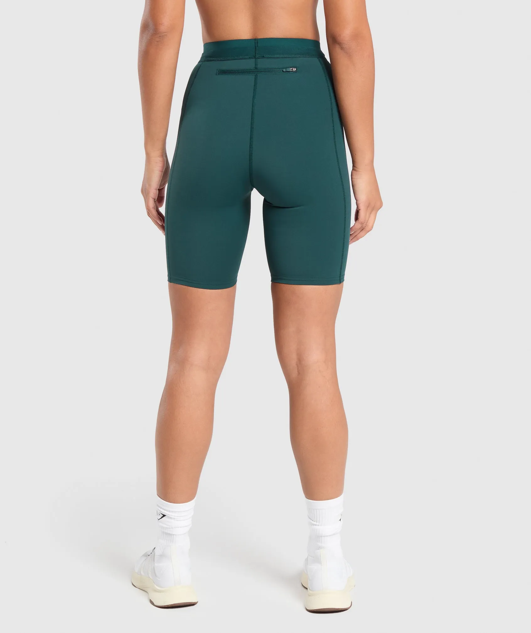 Gymshark Running Cycling Shorts - Strong Teal sold by Gymshark product image thumbnail 2