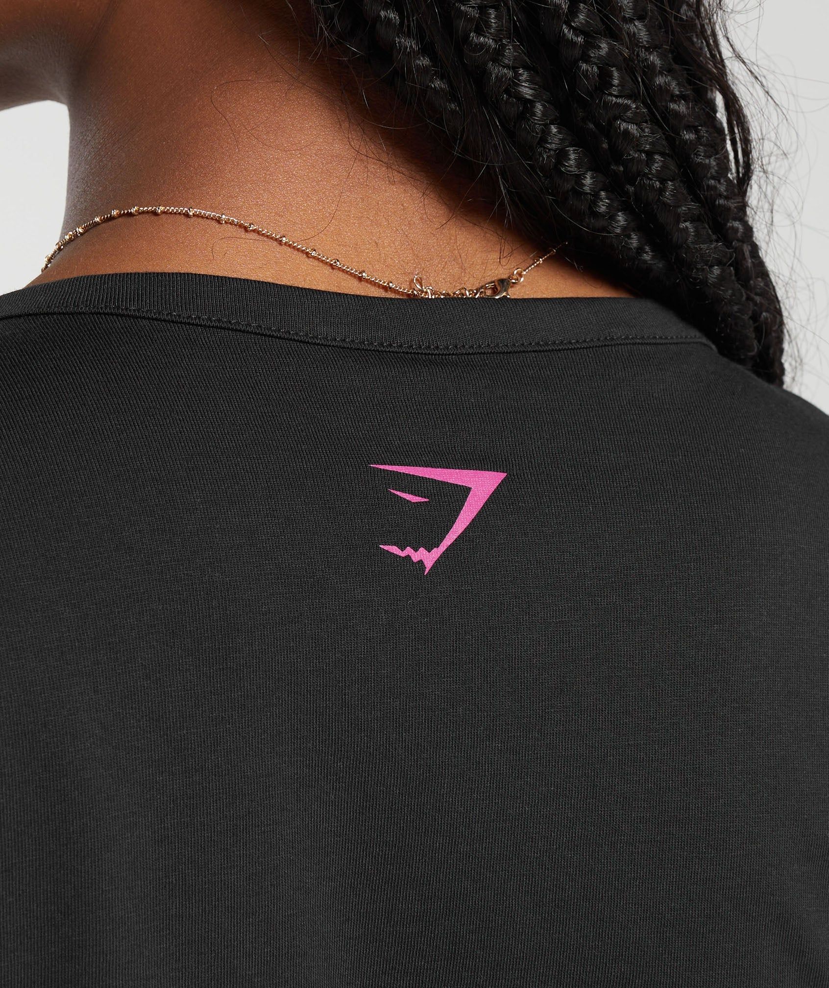 Gymshark I Heart Gym Baby T-Shirt - Black sold by Gymshark product image thumbnail 5