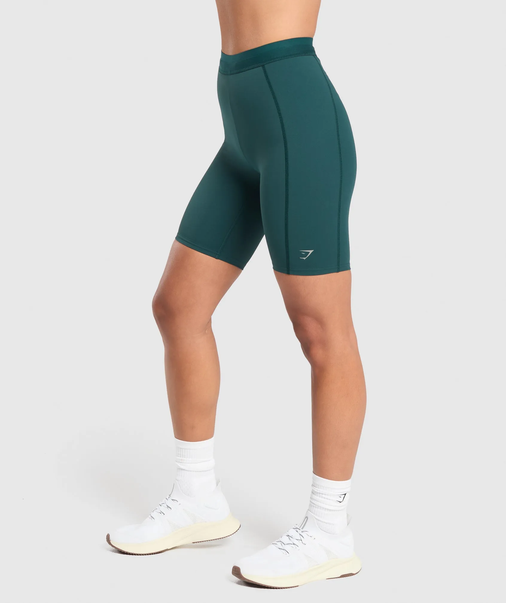 Gymshark Running Cycling Shorts - Strong Teal sold by Gymshark product image thumbnail 3