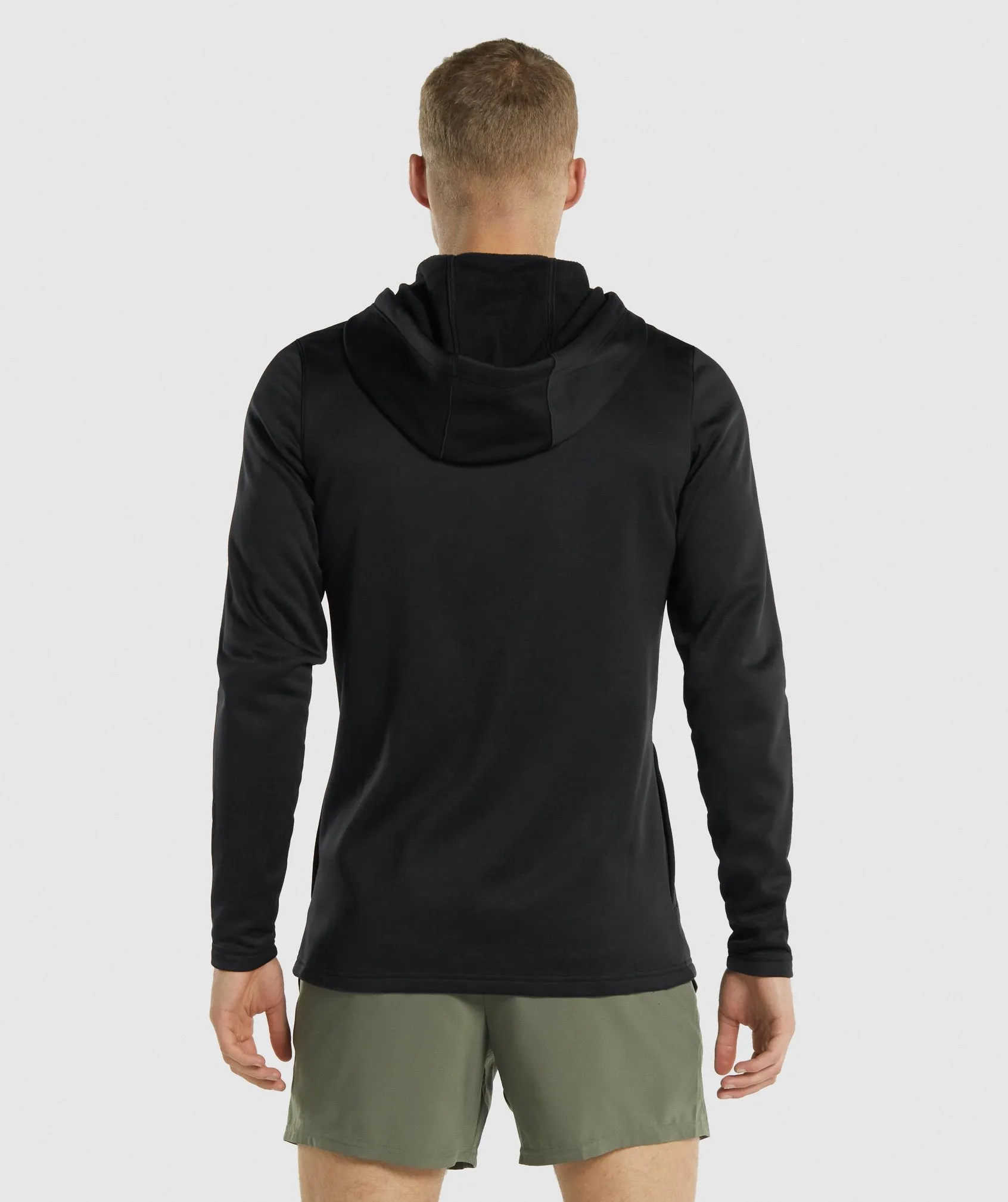 Gymshark Arrival Zip Up Hoodie - Black sold by Gymshark product image thumbnail 2