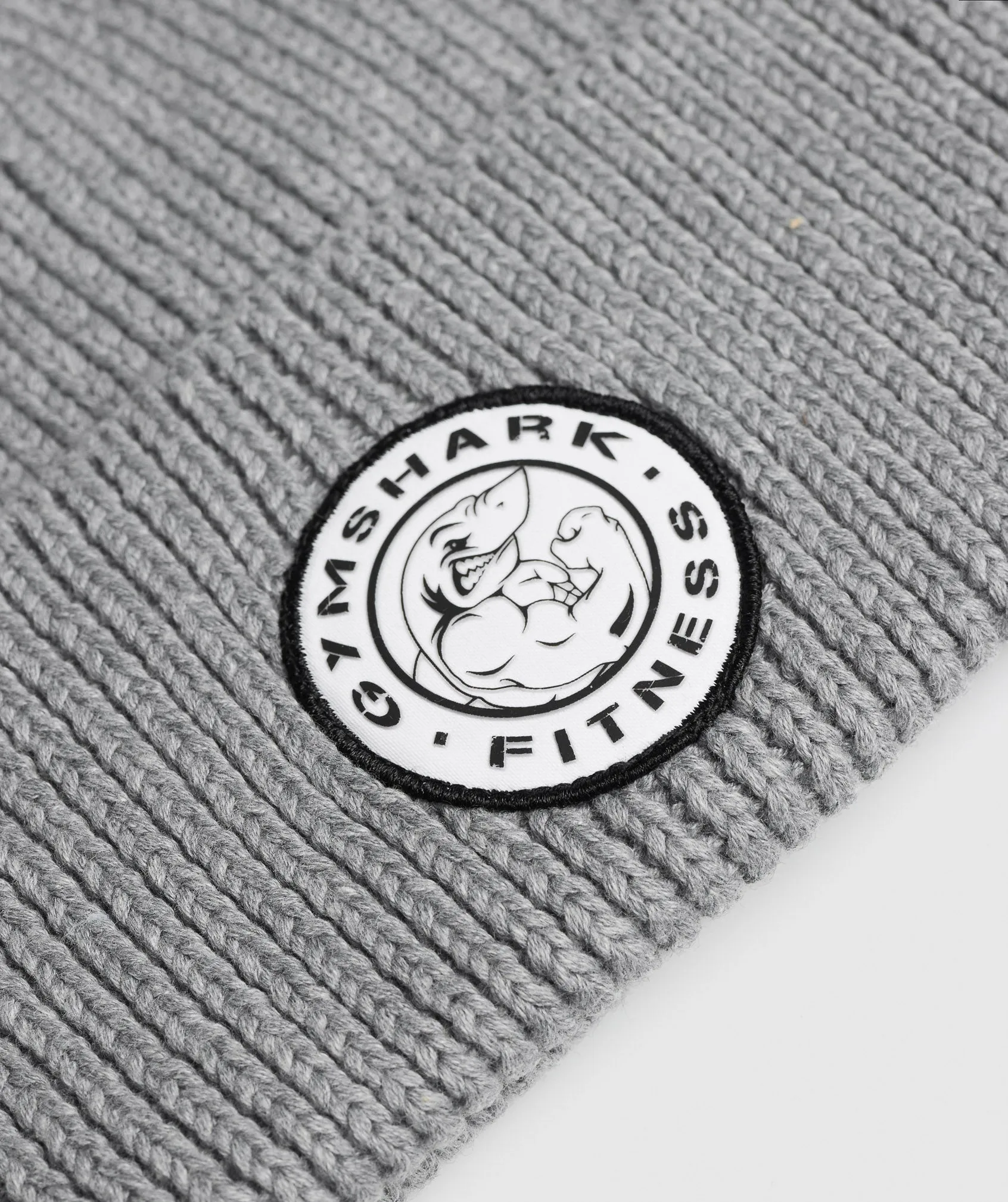 Gymshark Legacy Deep Cuff Beanie - Light Grey Core Marl sold by Gymshark product image thumbnail 2