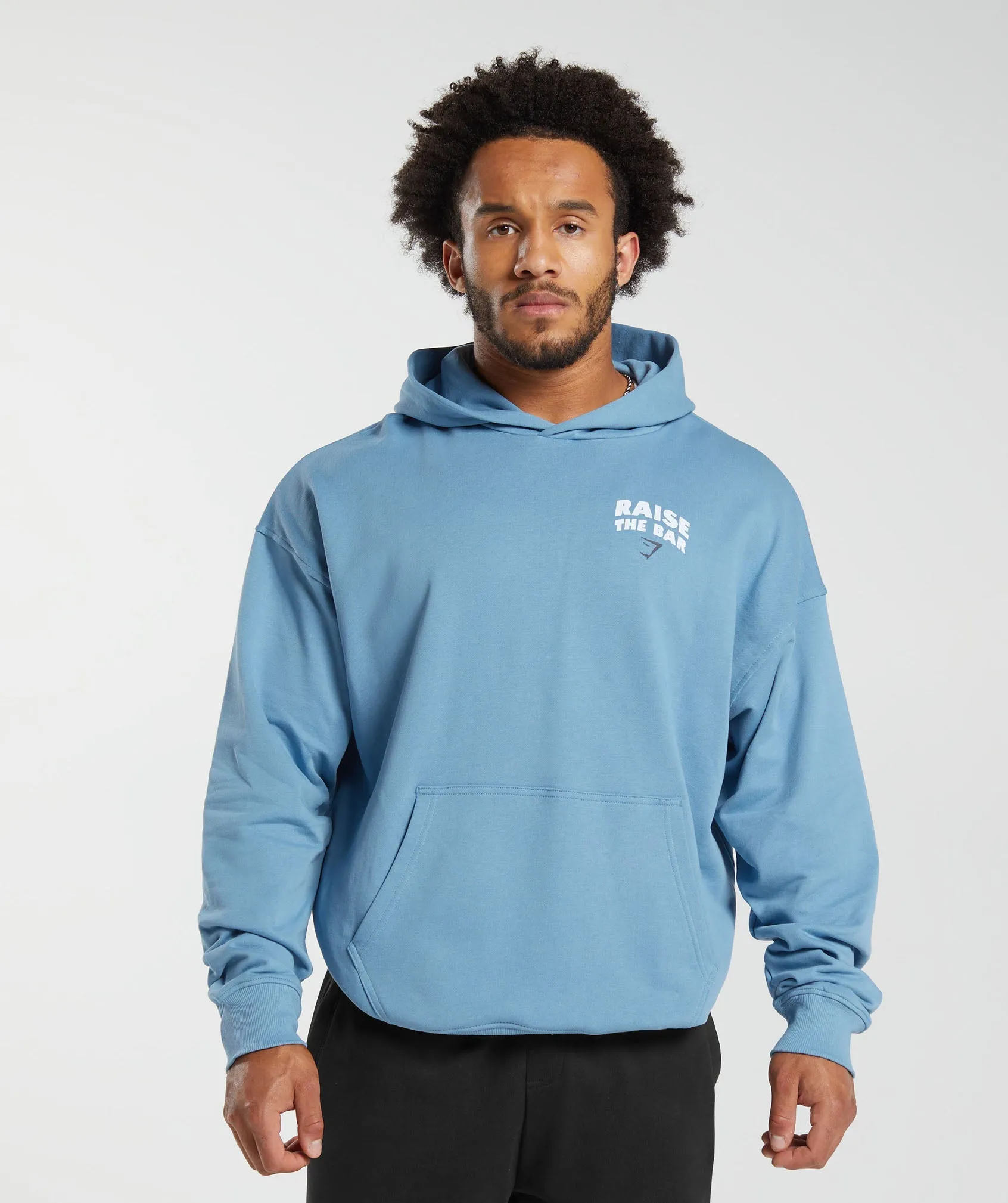 Gymshark Raise the Bar Hoodie - Dusk Blue sold by Gymshark product image thumbnail 2