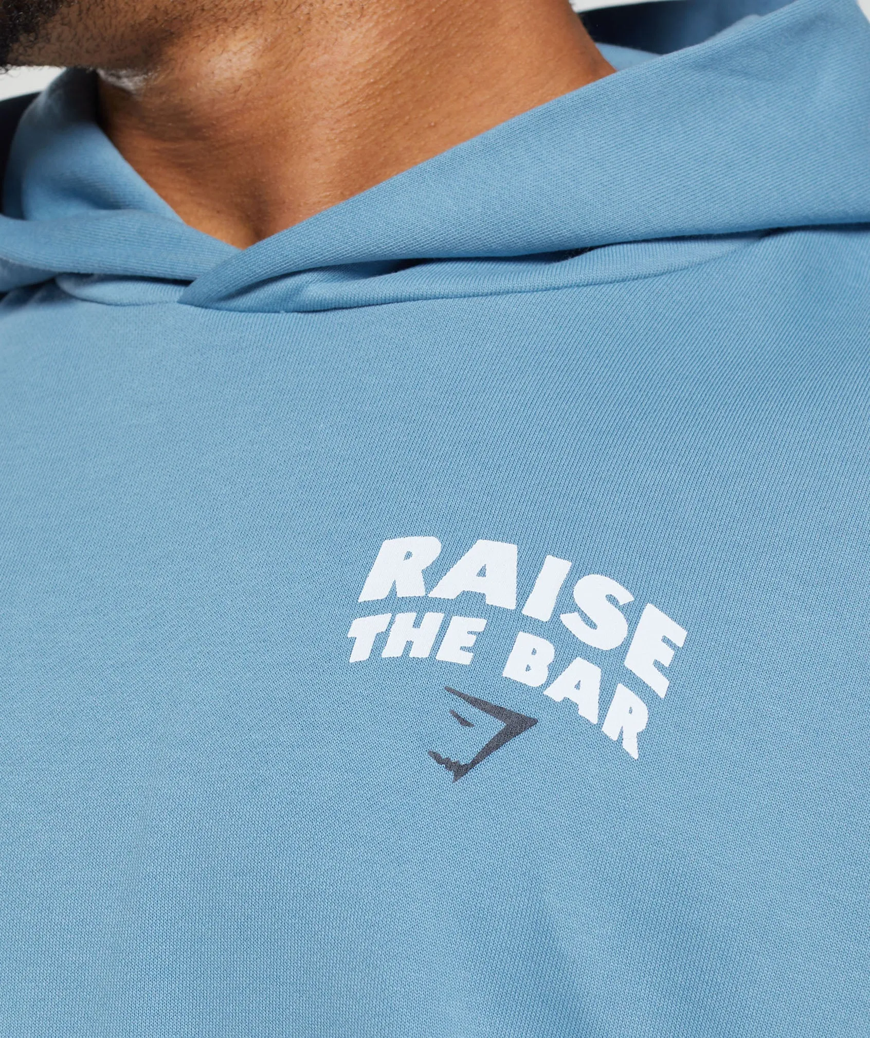 Gymshark Raise the Bar Hoodie - Dusk Blue sold by Gymshark product image thumbnail 5