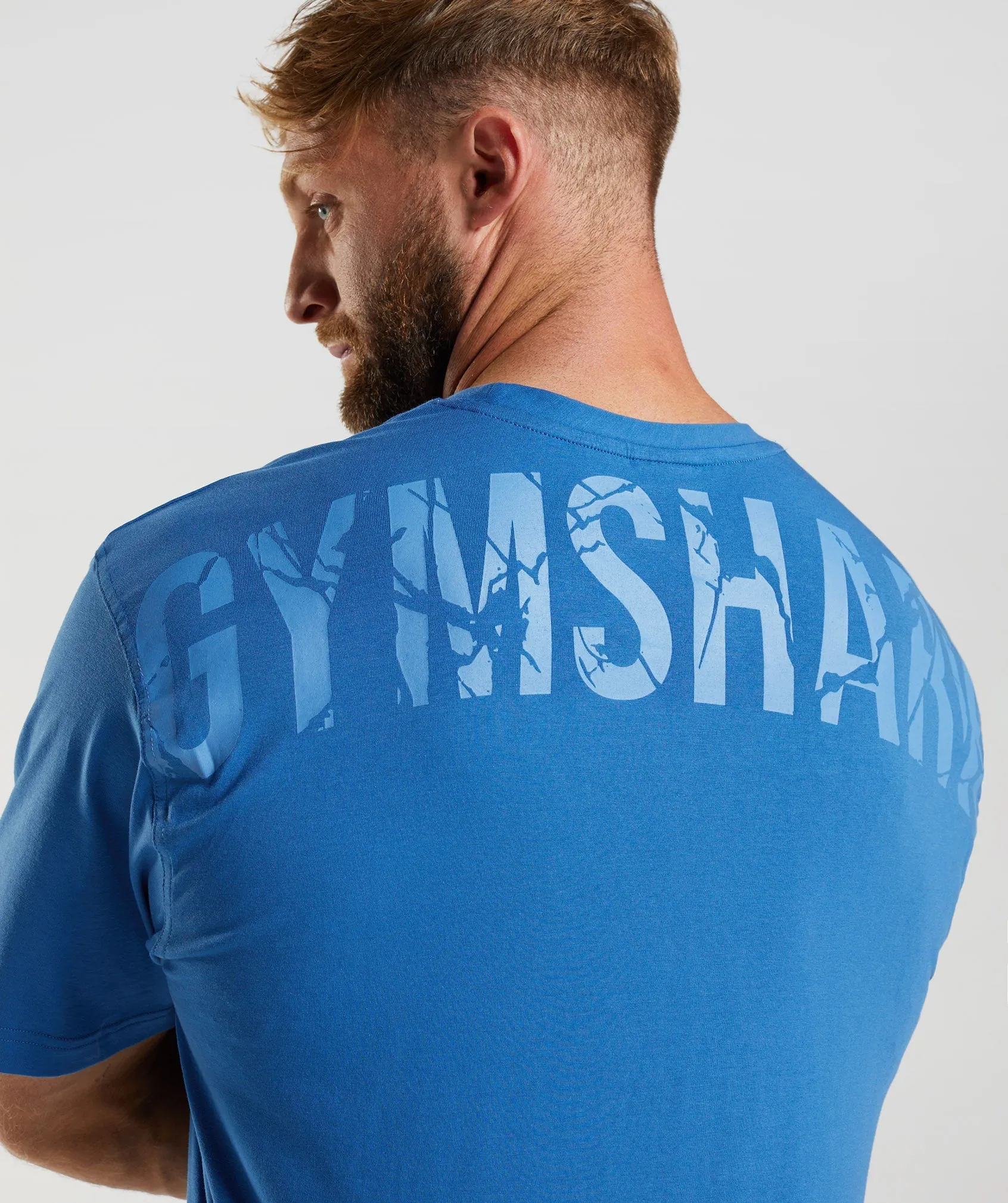 Gymshark Power T-Shirt - Lakeside Blue sold by Gymshark product image thumbnail 3