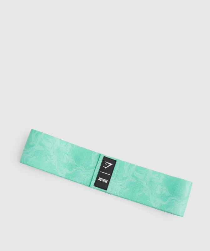 Gymshark Medium Glute Band - Bright Turquoise Print made by Gymshark