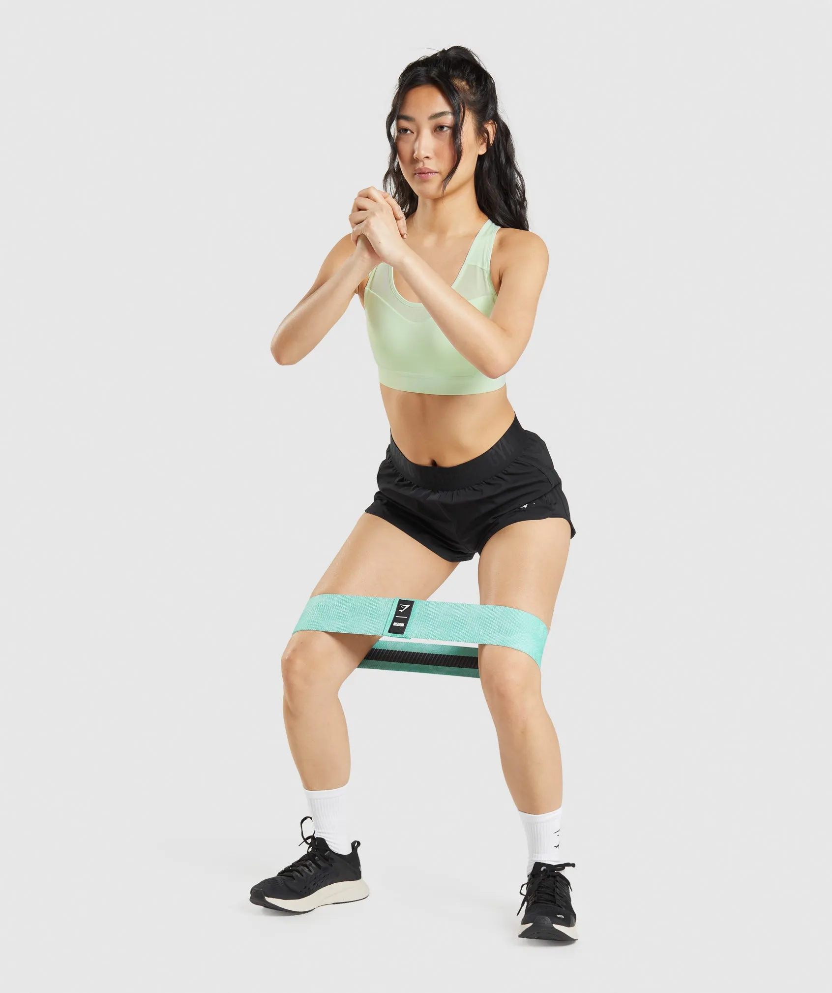 Gymshark Medium Glute Band - Bright Turquoise Print sold by Gymshark product image thumbnail 2