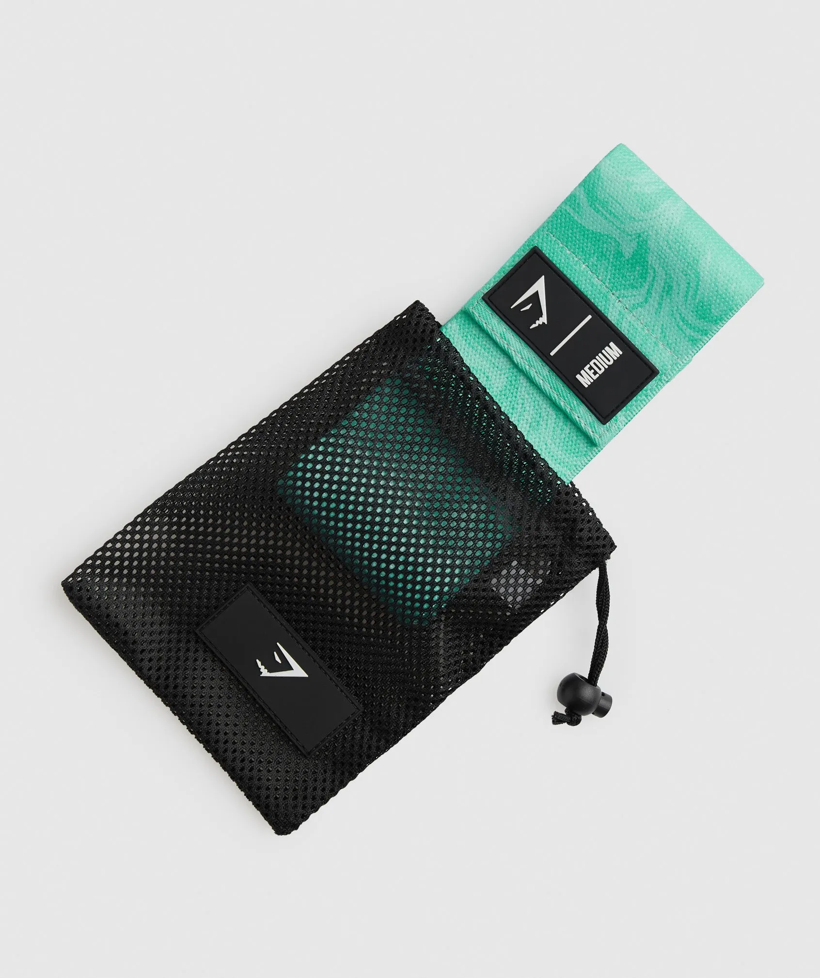 Gymshark Medium Glute Band - Bright Turquoise Print sold by Gymshark product image thumbnail 4