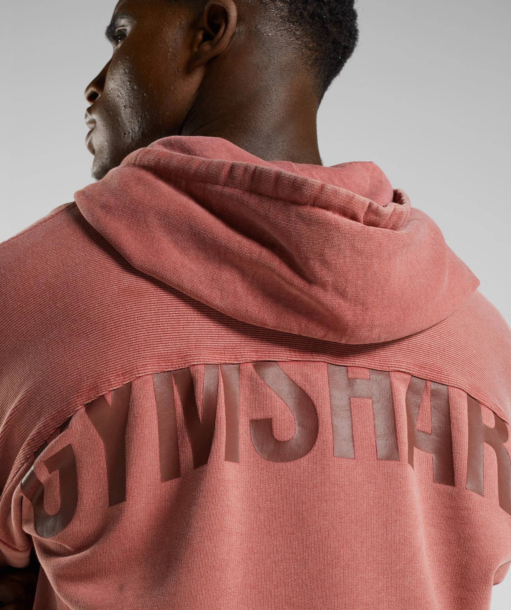 Gymshark Power Washed Hoodie - Rose Brown sold by Gymshark product image thumbnail 5