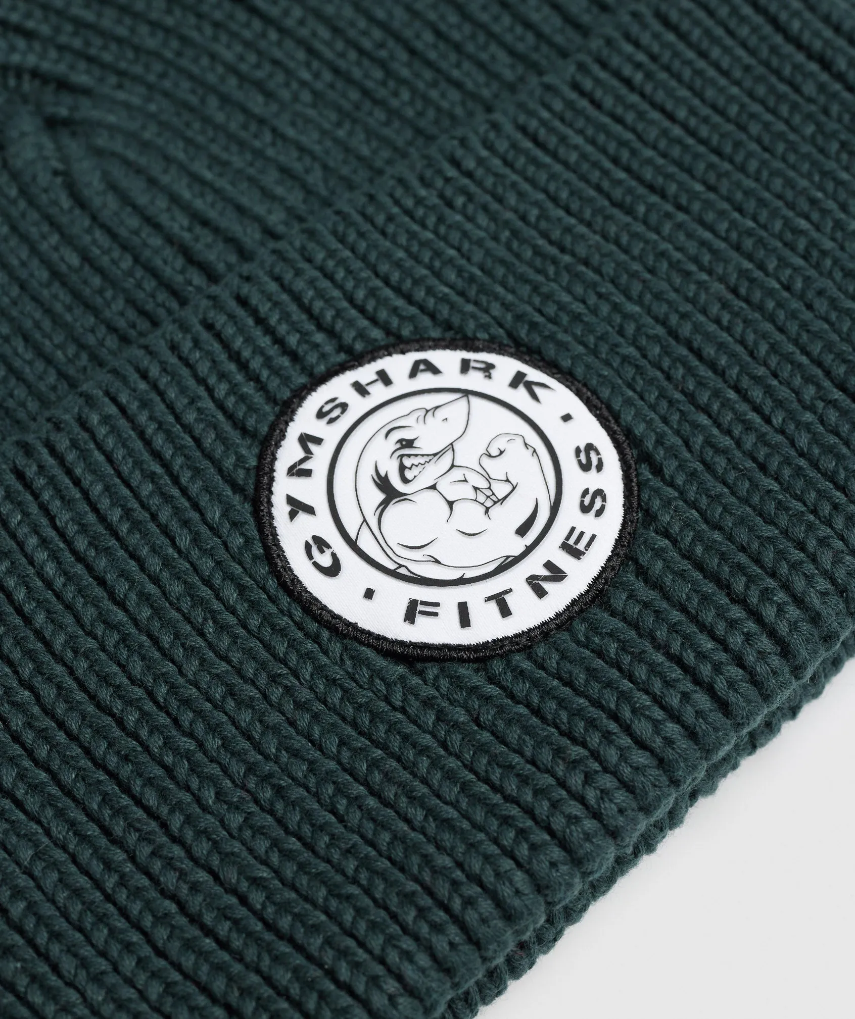 Gymshark Legacy Deep Cuff Beanie - Fog Green sold by Gymshark product image thumbnail 2
